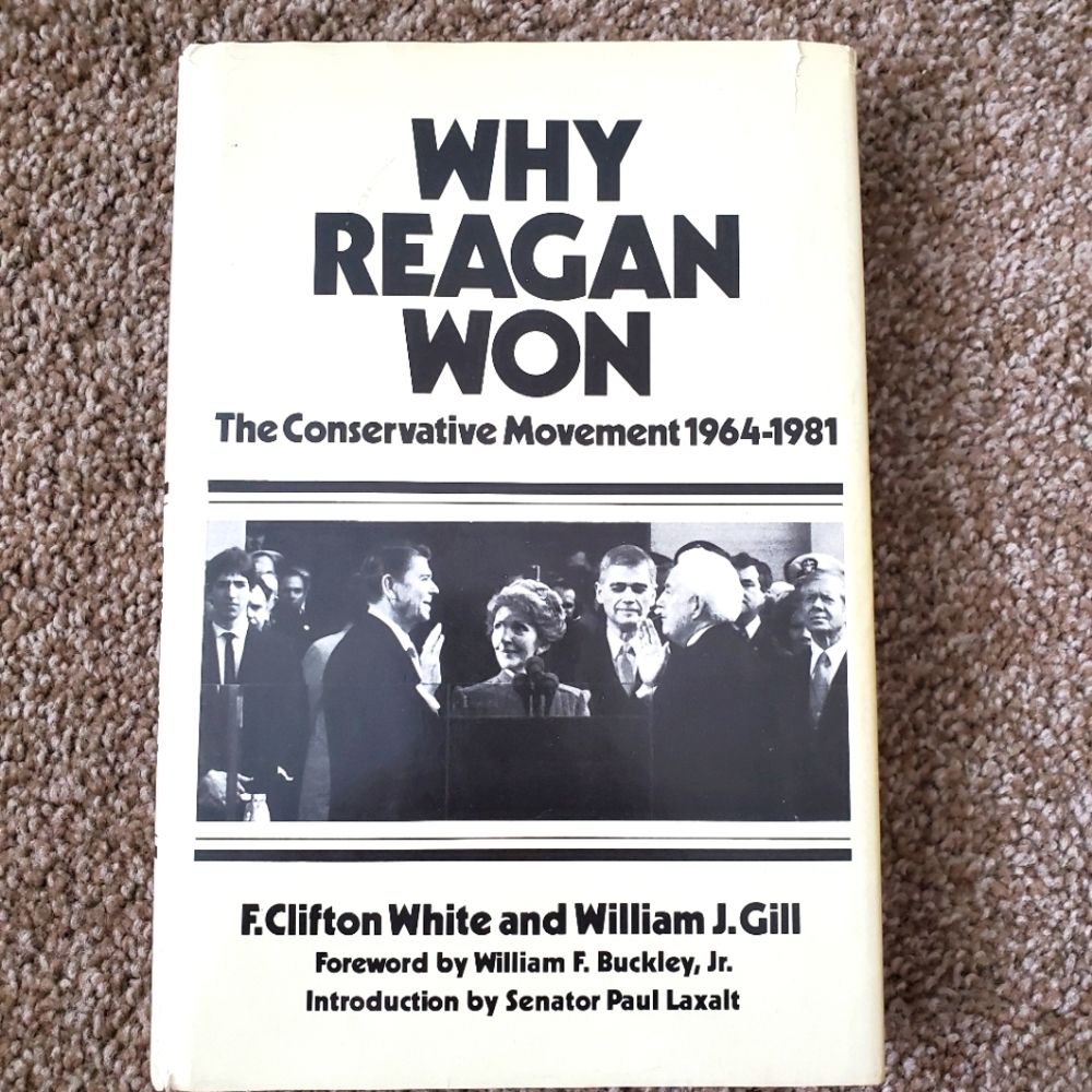 *SIGNED* Why Reagon Won book